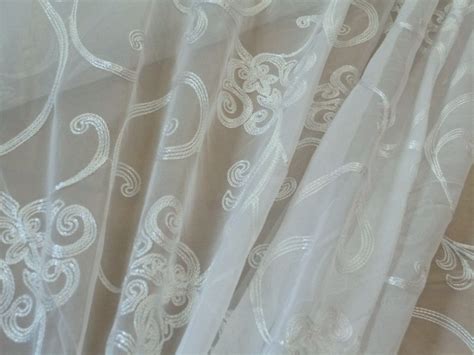 embroidered sheer metallic fabric by the yard|inexpensive sheer fabric.